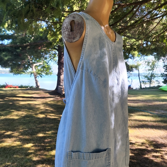 Denim wrap dress - Picture 3 of 8